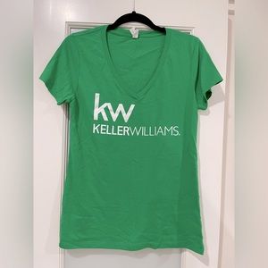 SOLD-KW Keller Williams Realty Conference VNeck Tshirt Short sleeves.